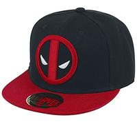 Marvel Casquette Snapback Deadpool Legend Icon Visiera, Nero, Taglia Unica Unisex-Adulto