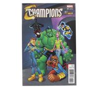 Marvel Champions #1 Fumetto | Box Del Comic Con Variante Colore Billy Martin