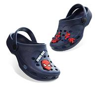 Marvel Ciabatte Spiderman Bambino Zoccoli Bambino 28-34 Sabot in Gomma Ciabatte da Casa Mare Piscina Giardino (Blu Spiderman, 28 EU)