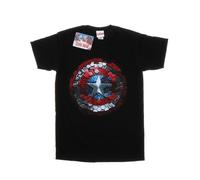 Marvel Civil War Maglietta Capitano America Scudo Esagonale Uomo (BI20734)