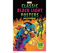 Marvel Classic Black Light 2025 Poster Calendar