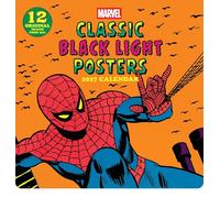 Marvel Classic Black Light Posters 2027 Wall Calendar