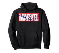Marvel Classic Logo Spider-Man Fill Felpa con Cappuccio