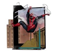 McFarlane Marvel Spider-Man (Spider-Man #6) 1:10th Scala da collezione con giocattoli di scena