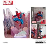 McFarlane Toys Marvel Spider-Man 1: 10th scala da collezione con scena (The Amazing Spider-Man #1)