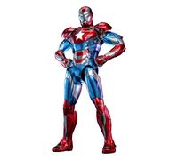 Marvel Comic Diecast Masterpiece Action Figure 1/6 Iron Patriot Hot Toys Excl...