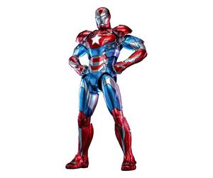 Marvel Comic Diecast Masterpiece Action Figure 1/6 Iron Patriot Hot Toys Excl...