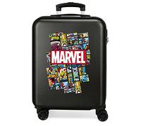 Marvel, Comic Trolley Rigido Cabina 55m Ragazzo, Nero, 38x55x20