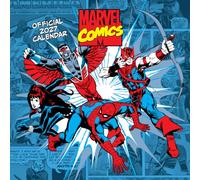 Marvel Comics 2027 Square Wall Calendar Official Licensed Marvel Calendar, Monthly Grid Layout, Iconic Comic Book Cover Artwork & Classic Superheroes, Large Square Format, Gift for Marvel Fans