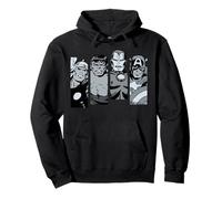 Marvel Comics Avengers Main Pillars Felpa con Cappuccio