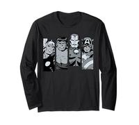 Marvel Comics Avengers Main Pillars Maglia a Manica
