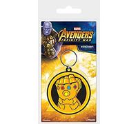 Marvel Comics Avengers war-infinity Gauntlet portachiavi in gomma, multicolore, 4.5 x 6 cm