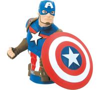Marvel Comics Capitan America Con Scudo PVC Figural Salvadanaio Monogram