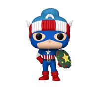 Marvel Comics Capitan America Holiday Pop Vinile