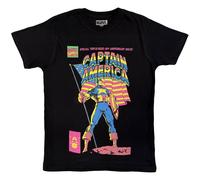 Marvel Comics Captain America 50Th Anniversary ufficiale Uomo maglietta unisex