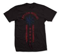 Marvel Comics Captain Marvel Star Stripe ufficiale Uomo maglietta unisex