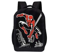 MARVEL COMICS CLASSIC AVENGERS BACKPACK - MARVEL BLACK AVENGERS 18 INCH AIR MESH PADDED BAG (Avengers - Michael Cho Spiderman)