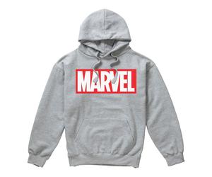 Marvel Comics Core Felpa con Cappuccio Logo Uomo (TV351)