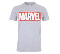 Marvel Comics Core Maglietta Logo Uomo (TV409)