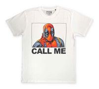 Marvel Comics Deadpool Call Me ufficiale Uomo maglietta unisex