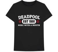 Marvel Comics Deadpool Merc With A Mouth ufficiale Uomo maglietta unisex