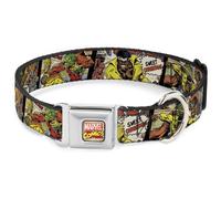MARVEL COMICS Dog Collar AVA-Marvel Comics Logo Full Color 5-Classic Luke Cage C