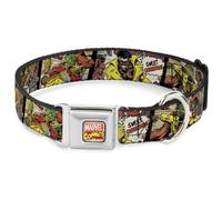 MARVEL COMICS Dog Collar AVA-Marvel Comics Logo Full Color 5-Classic Luke Cage C