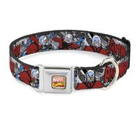MARVEL COMICS Dog Collar AVA-Marvel Comics Logo Full Color Classic ANT-MAN 3-Pos
