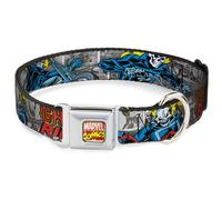 MARVEL COMICS Dog Collar AVA-Marvel Comics Logo Full Color Classic GHOST RIDER 3