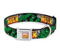 MARVEL COMICS Dog Collar AVA-Marvel Comics THE INCREDIBLE HULK Action Poses/Sta