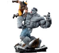 Marvel Comics GREY HULK VS WOLVERINE Maquette by Sideshow Premium Format Statue