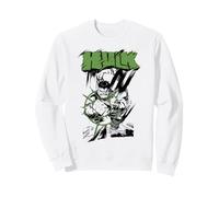 Marvel Comics Hulk Punch Smudge Felpa