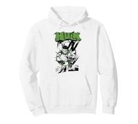 Marvel Comics Hulk Punch Smudge Felpa con Cappuccio
