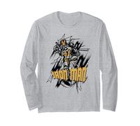 Marvel Comics Iron Man Smudge Maglia a Manica