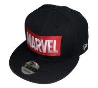 Marvel Comics Logo New Era 9Fifty Nero Snapback Cappello