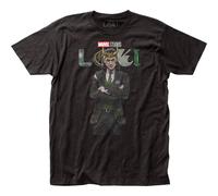 Marvel Comics Loki Disney+ Serie Vote for Me T-Shirt Uomo Donna Nero Cotone