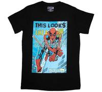 Marvel Comics Looks Like A Job For Spiderman ufficiale Uomo maglietta unisex