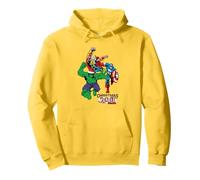 Marvel Comics Natale Heroes Felpa con Cappuccio