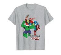 Marvel Comics Natale Heroes Maglietta