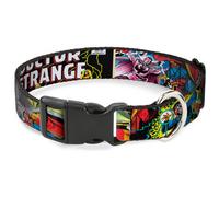 MARVEL COMICS Plastic Clip Collar Classic DOCTOR STRANGE Comic Book Title/4-Pose