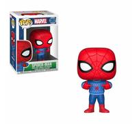 Marvel Comics POP Marvel Holiday Vinyl Bobble-Head Spider-Man (Ugly Sweater)...