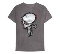 Marvel Comics Punisher Metallic Skull ufficiale Uomo maglietta unisex