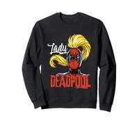 Marvel Comics Retro Classic Lady Deadpool Gaze Retro Felpa