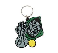 Marvel Comics Rubber Portachiavi Dr Doom 6 cm Pyramid International