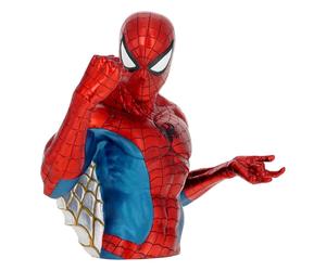 Marvel Comics Salvadanaio Metallic Spider-man 20 Cm Con Figure Int.
