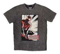 Marvel Comics Spider-Man Crouch Cartoon ufficiale Uomo maglietta unisex