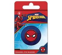 Marvel Comics (Spider-Man Design) - Spilla smaltata 8 cm x 8 cm, prodotto ufficiale, Misura unica, Smalto, metallo, argento, Nessuna pietra preziosa