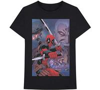 Marvel Comics - T-Shirt # Xxl Unisex Black # Deadpool Composite