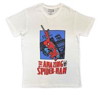 Marvel Comics The Amazing Spider-Man Lunge ufficiale Uomo maglietta unisex