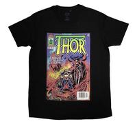 Marvel Comics Thor Living Legend Comic Cover autorizzato Uomo maglietta